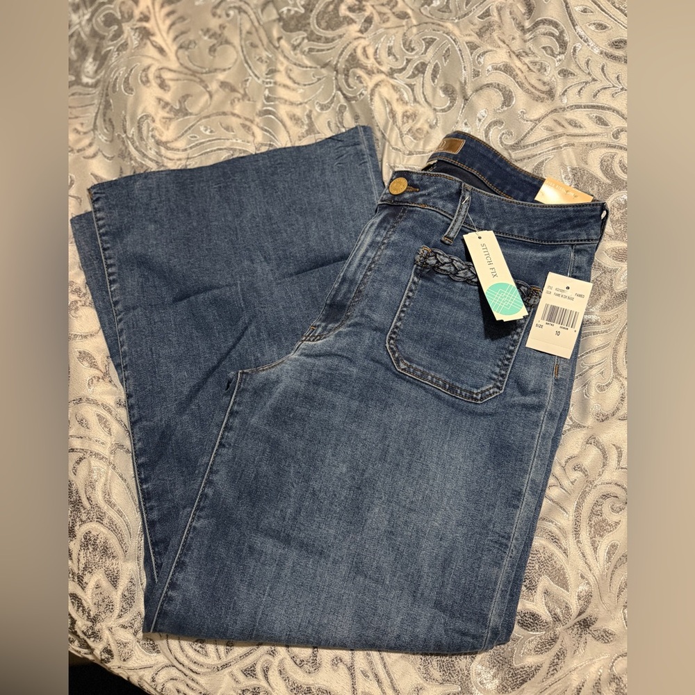 Kut from the Kloth Blue Straight Leg Jeans